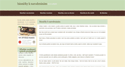 Desktop Screenshot of basnickyknarodeninam.zabava.in